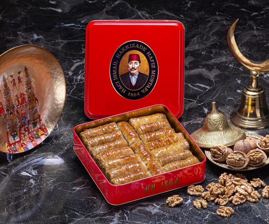 Cevizli Sarı Burma Baklava (S Kutu)