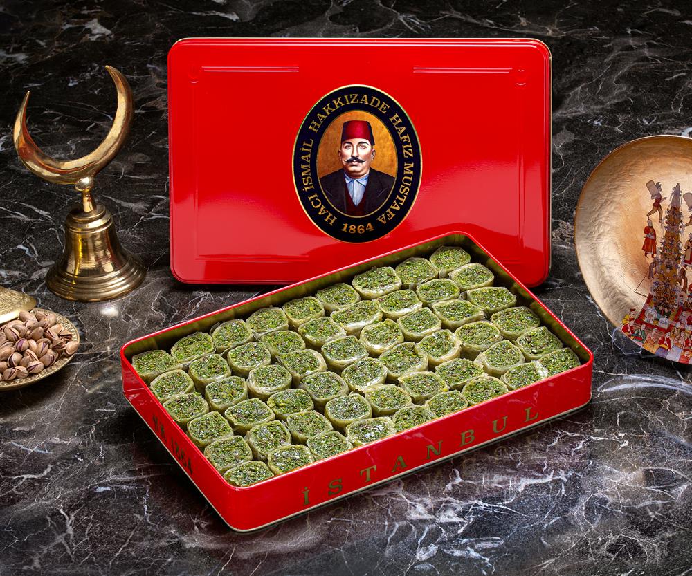 Fıstıklı Saray Sarma Baklava (XL Kutu) (DHL Kargo Dahil)
