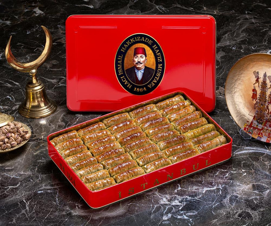 Fıstıklı Sarı Burma Baklava (XL Kutu)