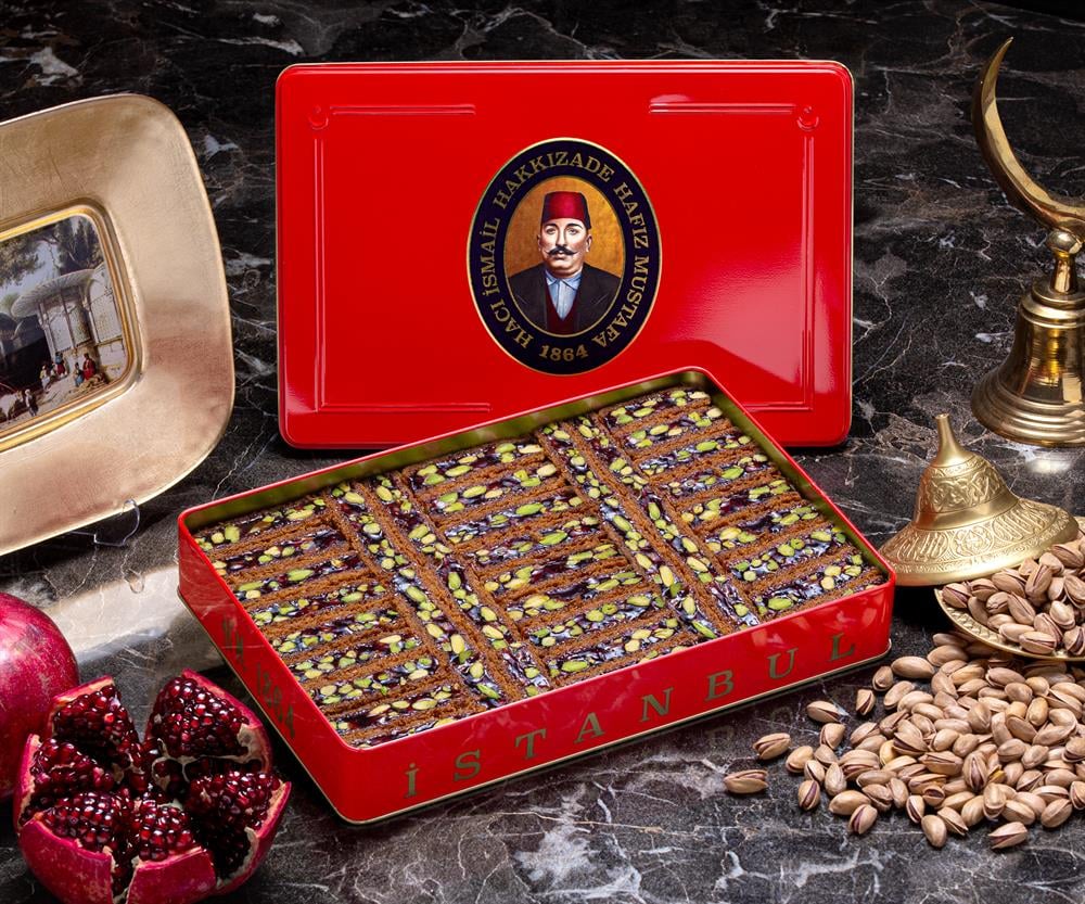 Nar Aromalı Lokumlu Osmanlı Saray Kadayıfı (L Kutu)
