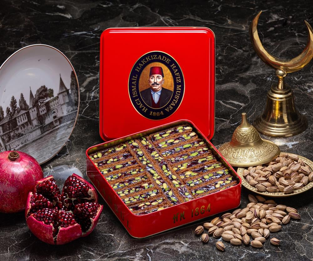 Nar Aromalı Lokumlu Osmanlı Saray Kadayıfı (S Kutu)