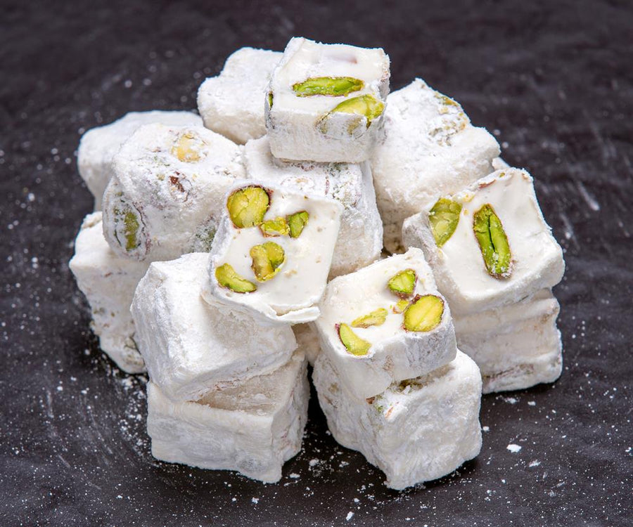Sütlü Fıstıklı Lokum (1 Kg)